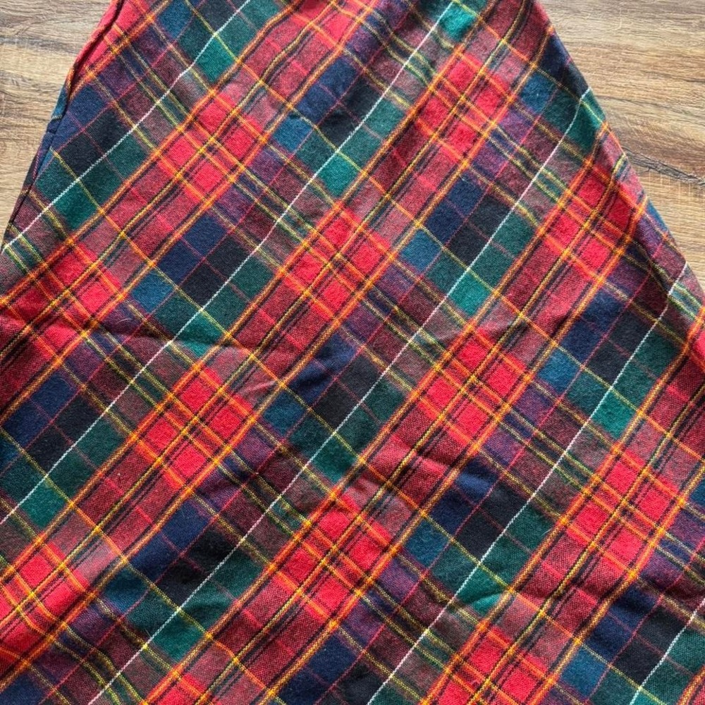 Vintage Plaid Skirt - Picture 2 of 3